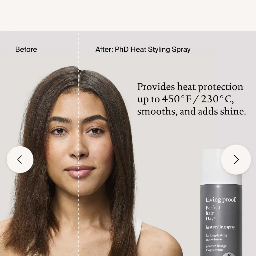 Living Proof Perfect Hair Day Heat Styling Spray - Gray and White - Picture 3 of 4